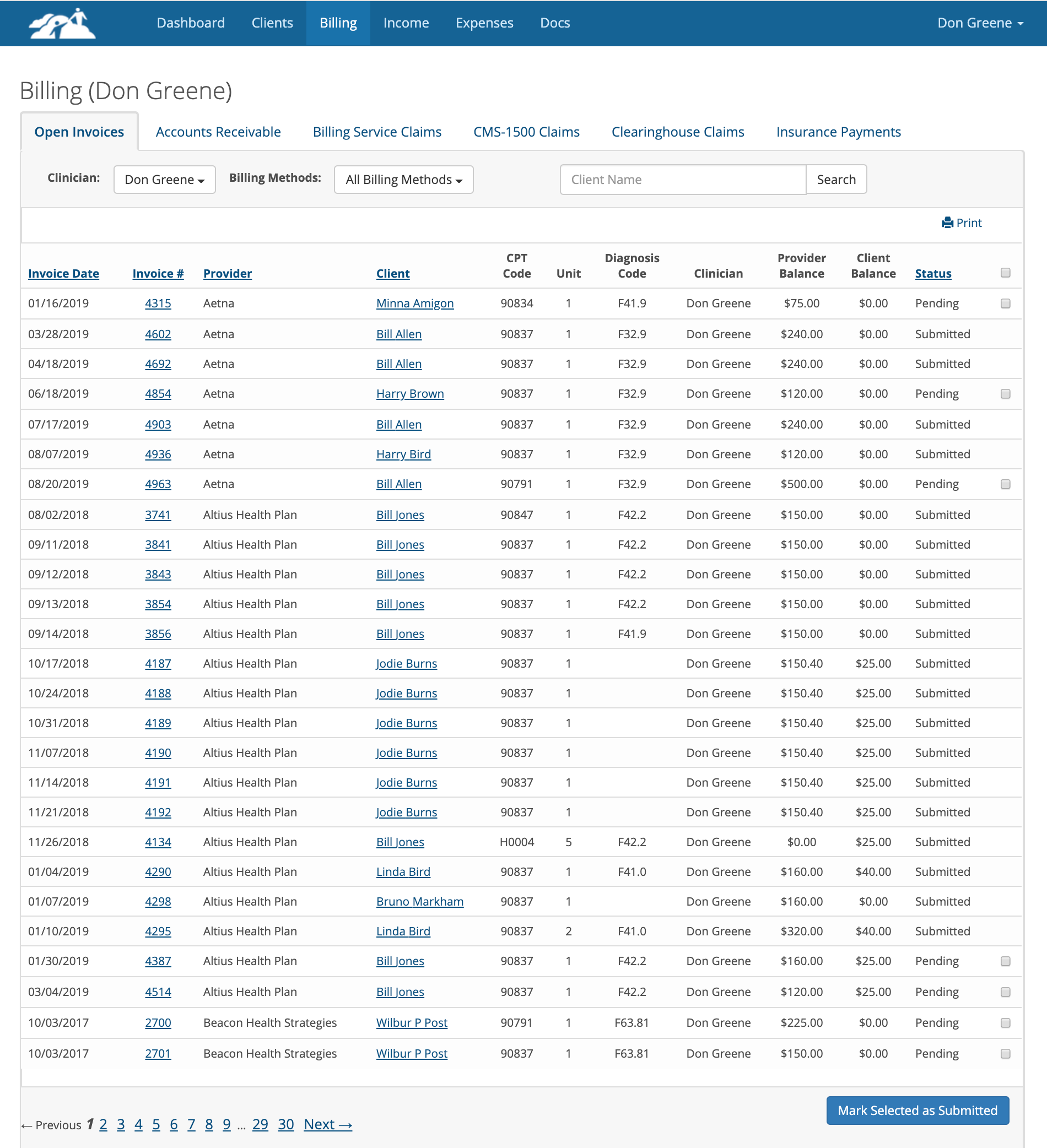 TherapyMate Software - 4