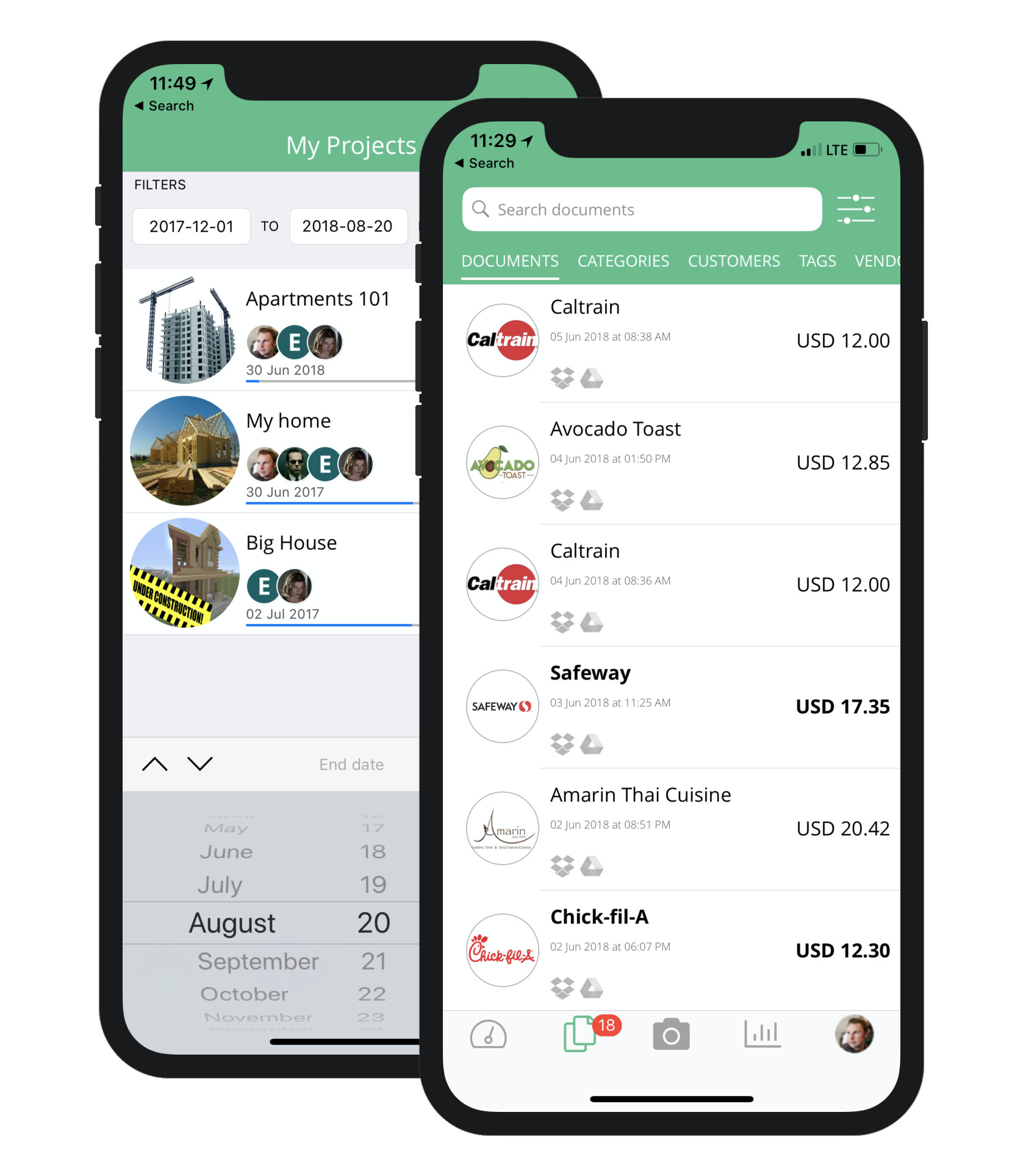 Veryfi Receipts OCR & Expenses Software - Veryfi Mobile app to manage Expenses, Receipts & Projects available on iPhone & Android.