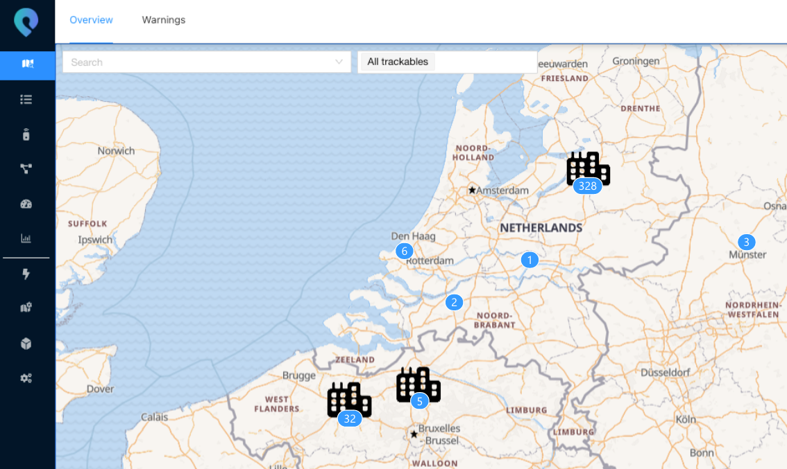 Pozyx Platform screenshot: Accurate indoor and outdoor location tracking
