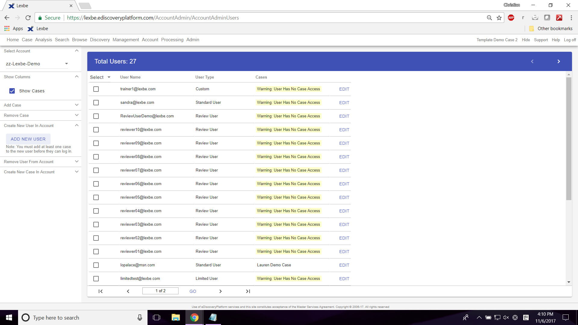 Lexbe eDiscovery Platform Software 2024 Reviews, Pricing & Demo
