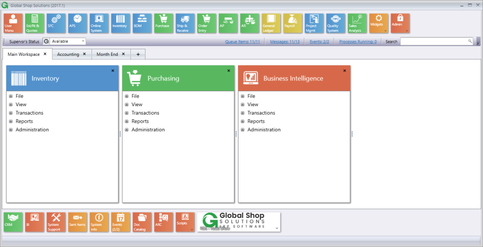 Global Shop Solutions Software - 1