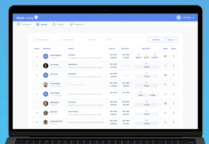 ClockInEasy