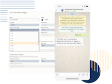 Sparkcentral Software - Chatbots - Leverage the same bot across different interfaces to automate engagement, quickly respond, and optimize your workflow