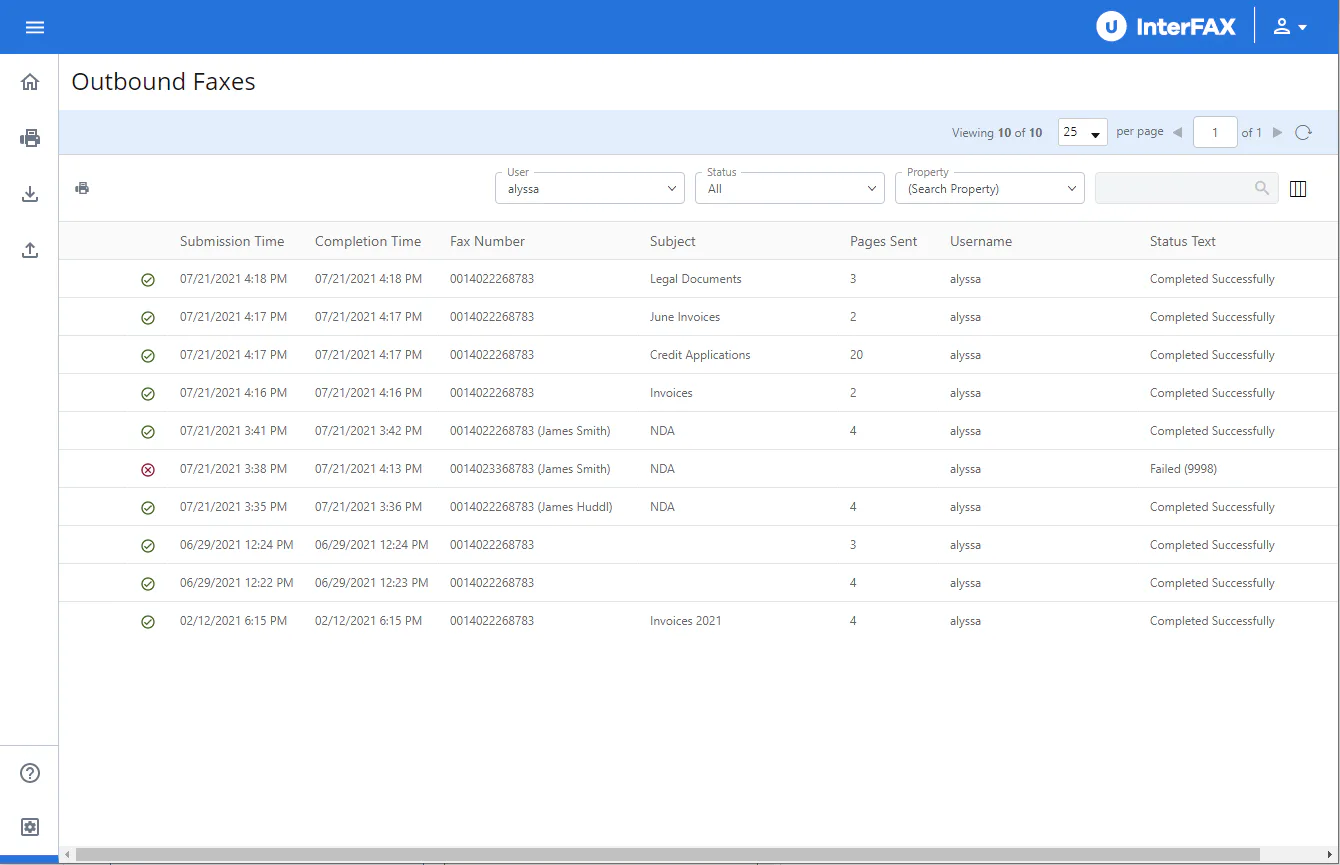InterFAX | Bewertungen, Preise und Demos – SoftwareAdvice DE