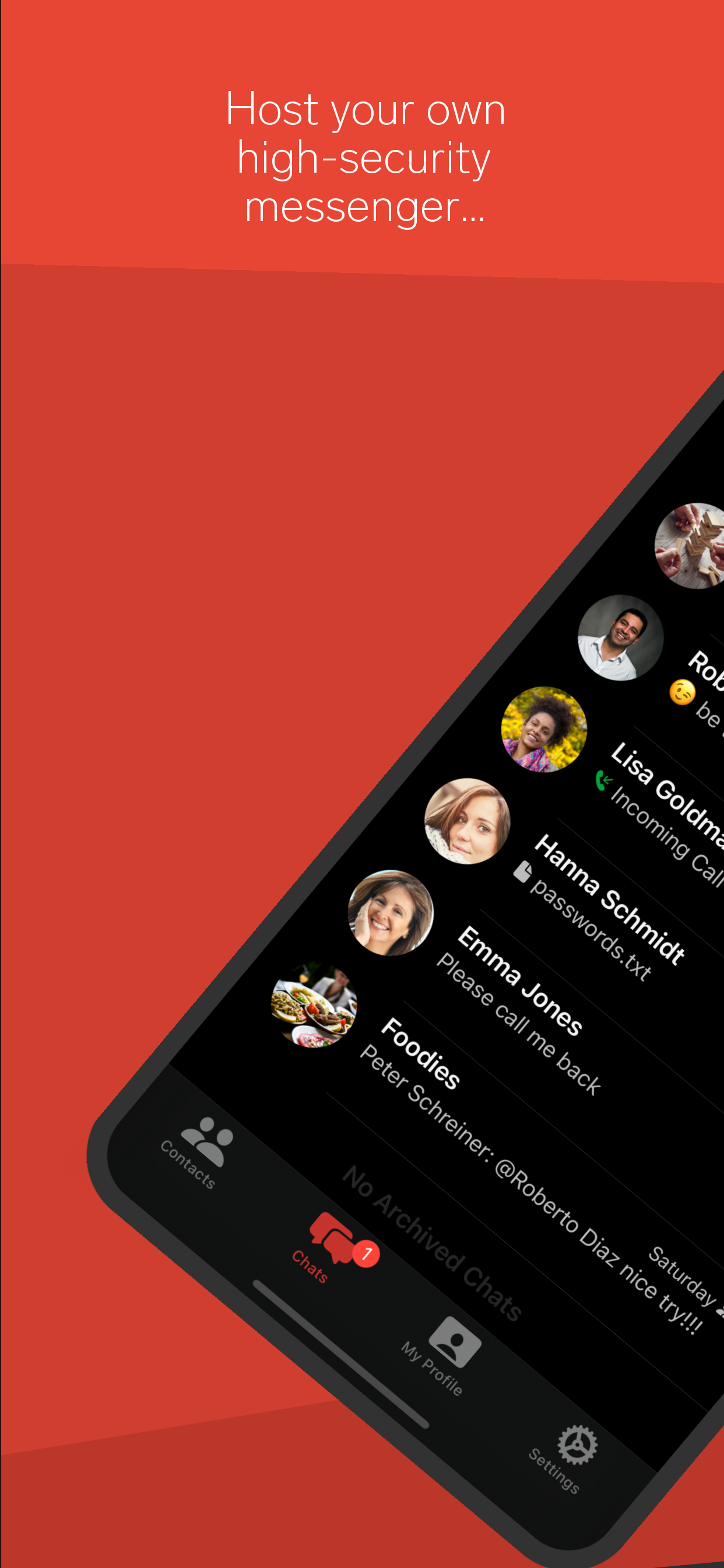 Threema OnPrem screenshot