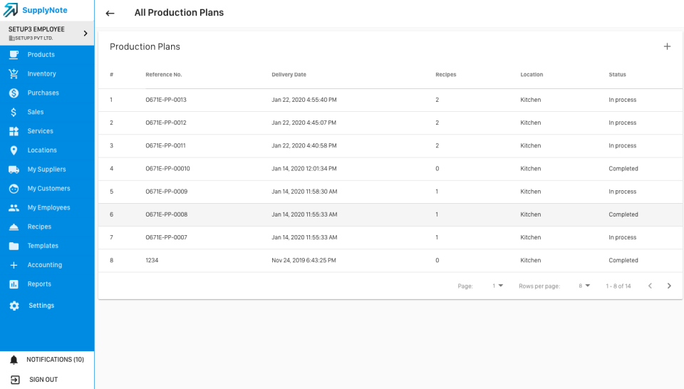 SupplyNote Software - 3