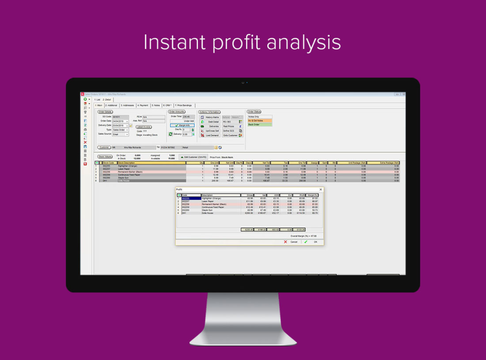 Khaos Control Software - Instant overview of your account