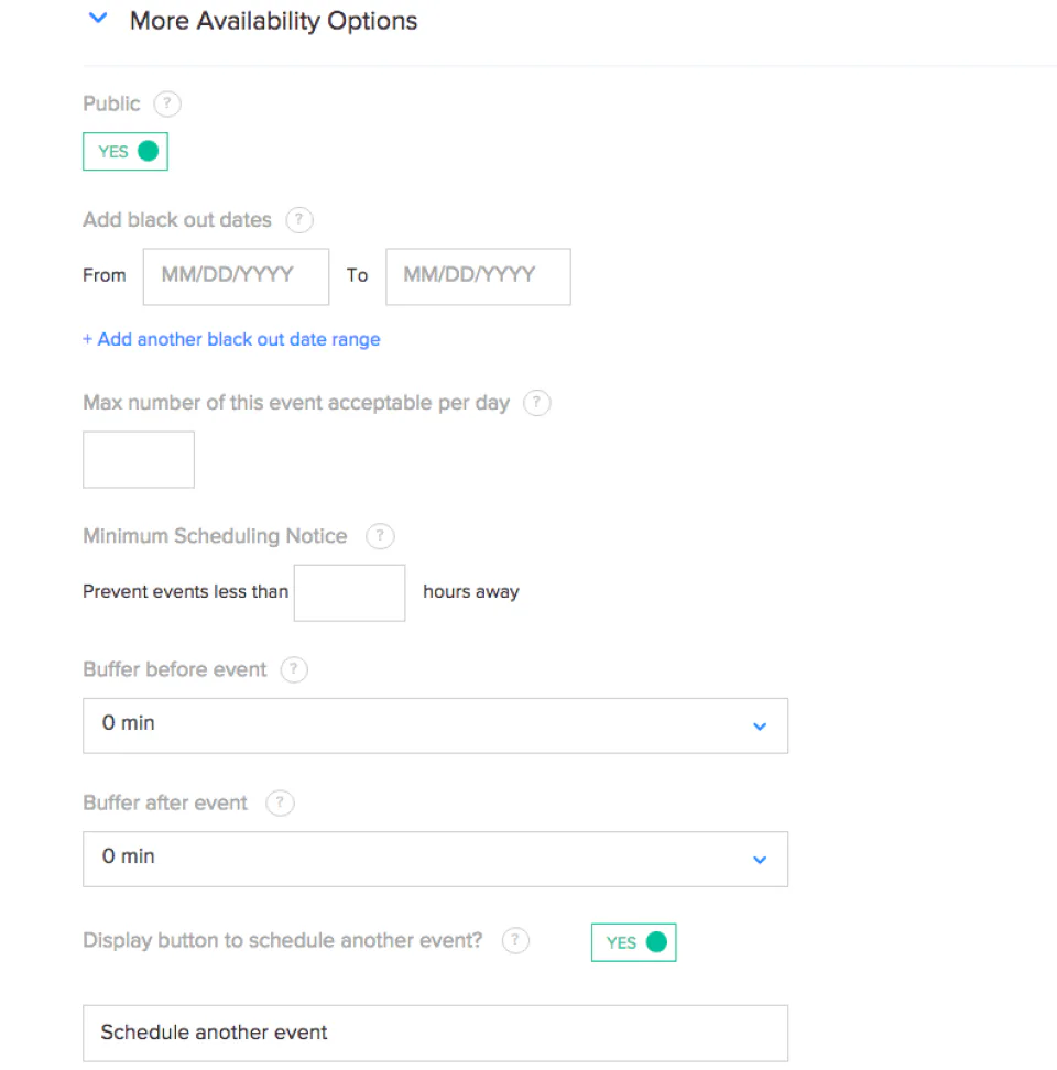 Availability management