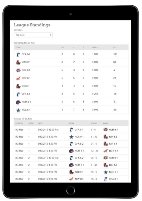 Engage Sports Software - 3