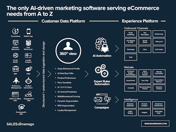 SALESmanago Marketing Automation screenshot