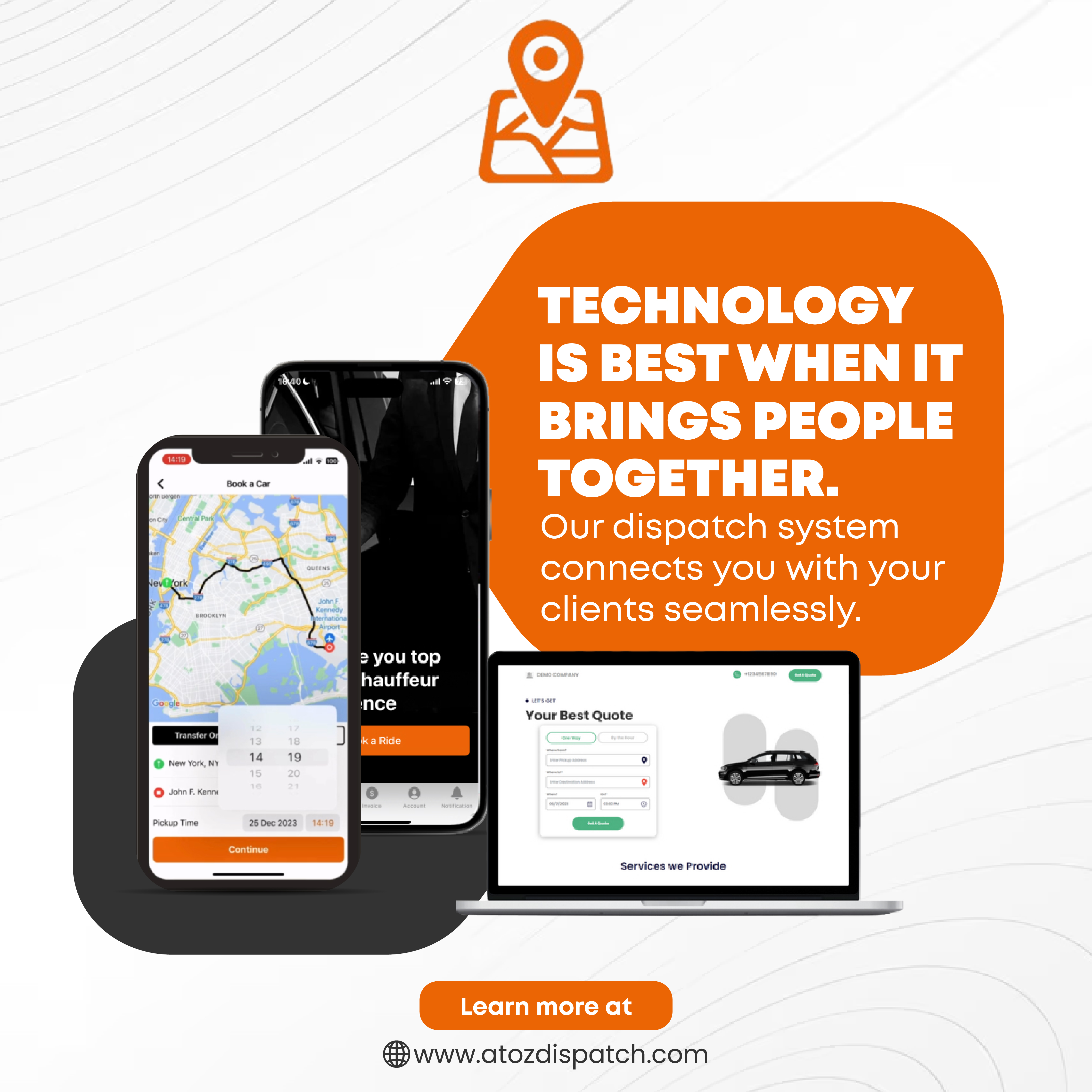 A2Z Dispatch screenshot