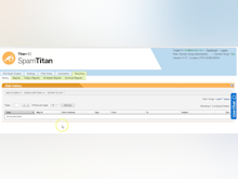 SpamTitan Software - Check mail history, and manage mail filters and display settings