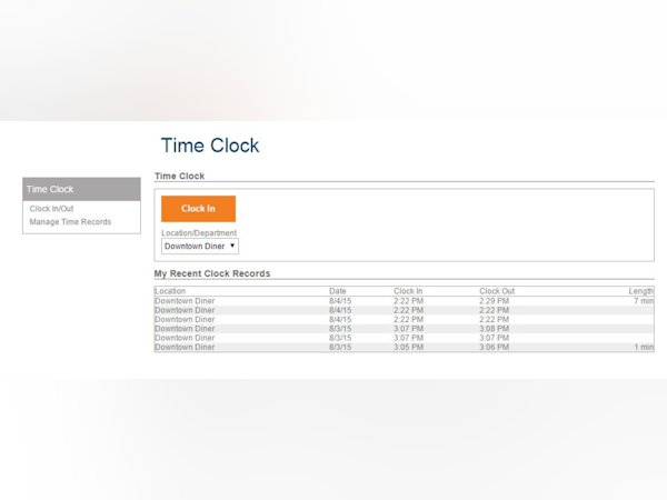 TrackSmart TimeClock Software - 2