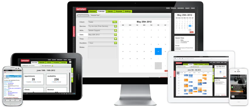 Access from any device