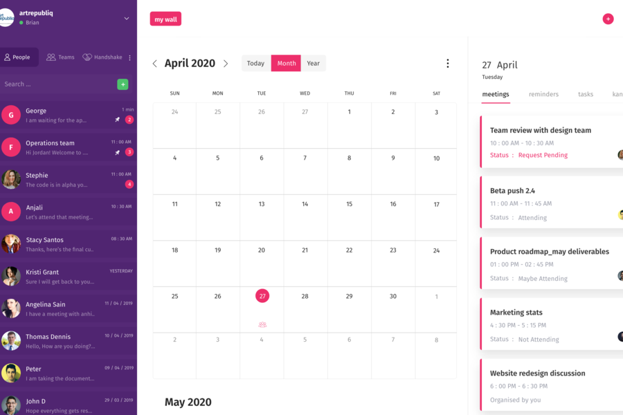 FLUJO Software - Flujo calendar management