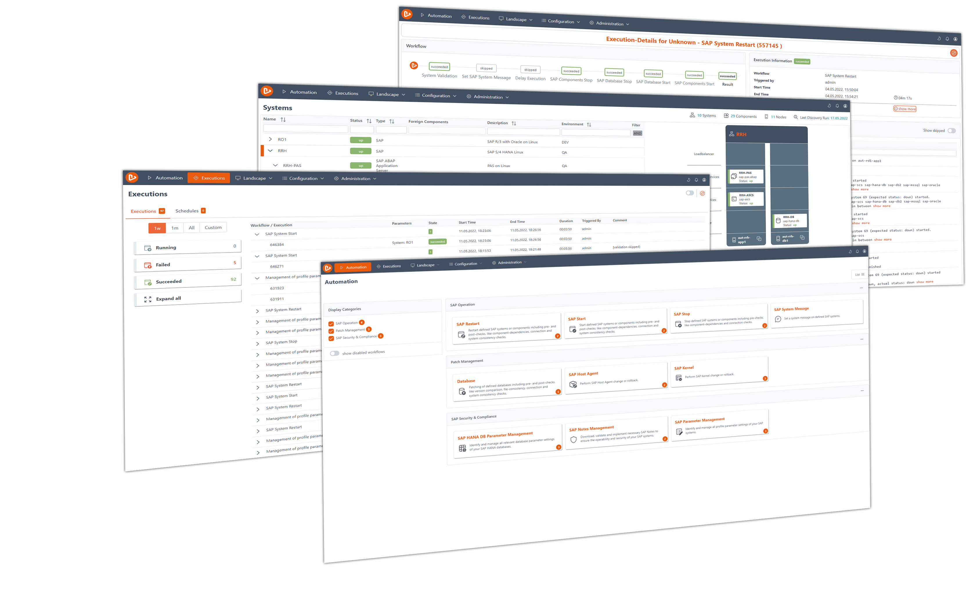 automatics central SAP system automation