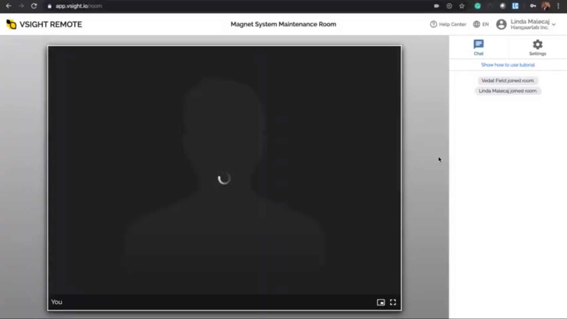 VSight Remote virtual rooms