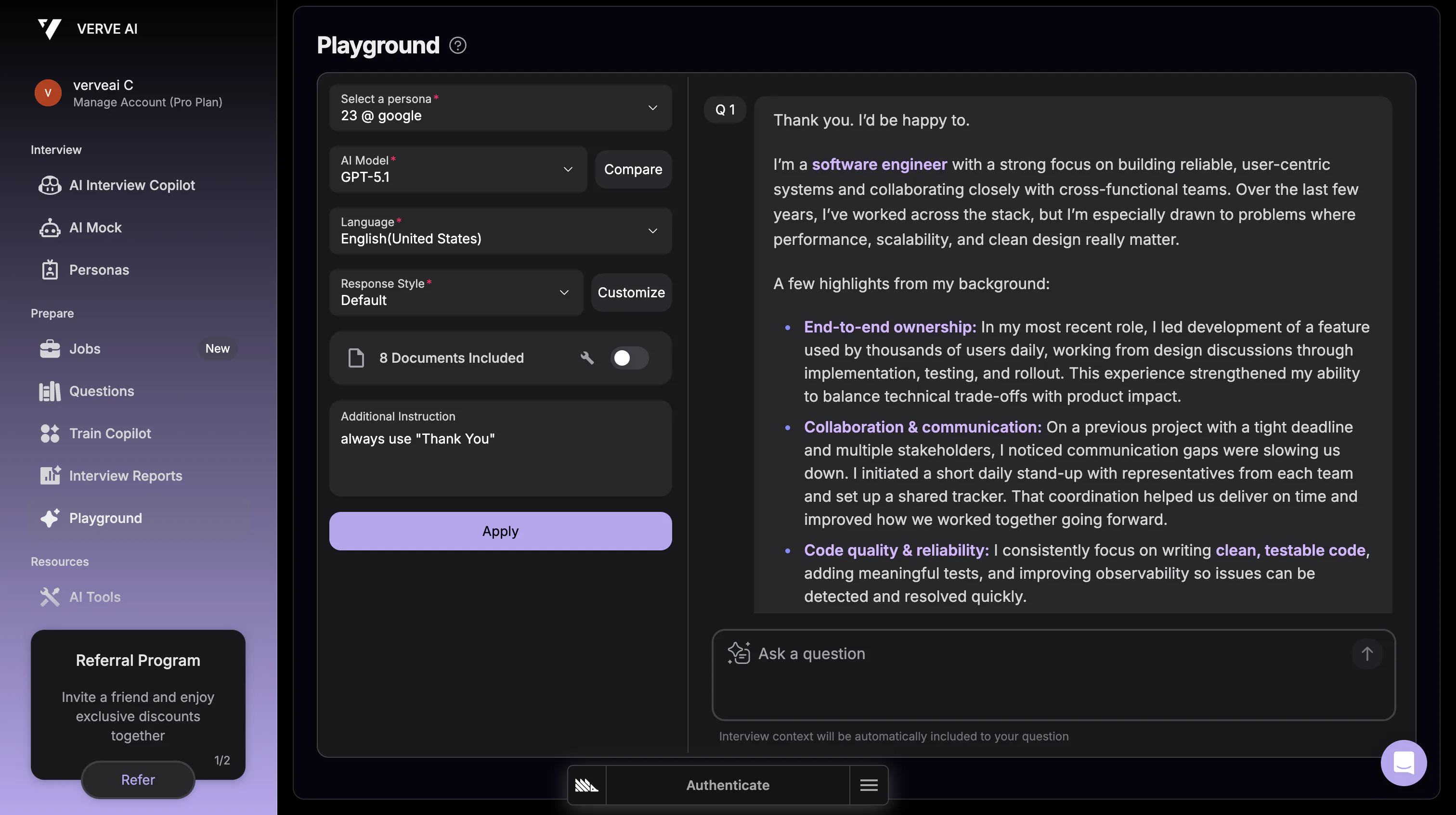 Verve AI Interview Copilot Price, Features, Reviews & Ratings ...