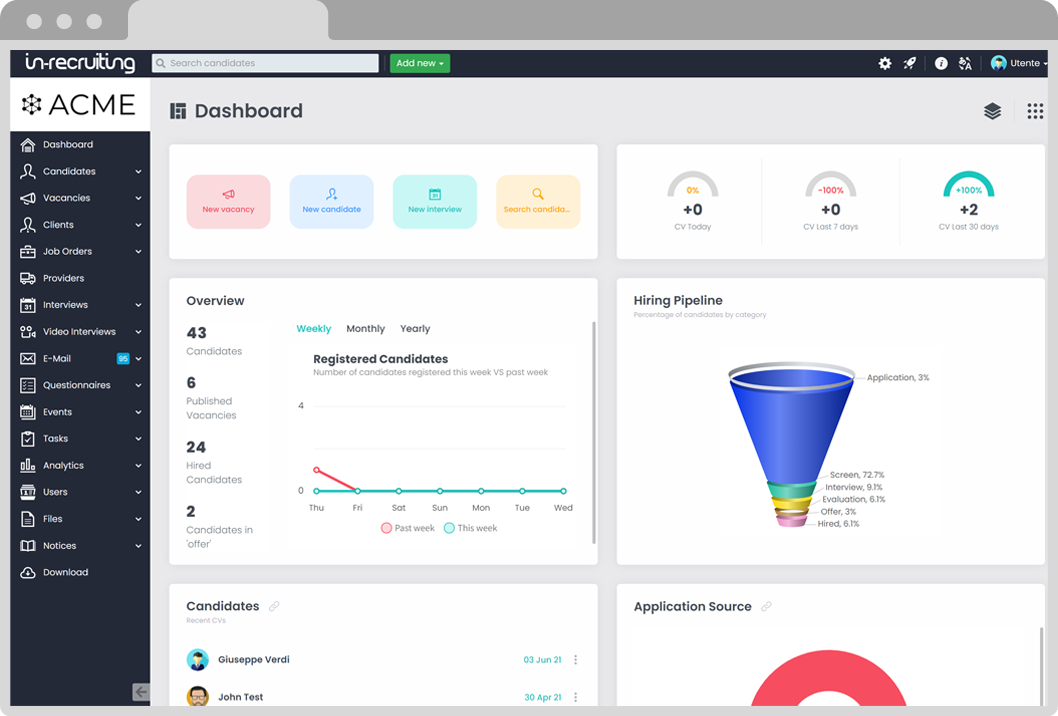 In-recruiting Software - 1