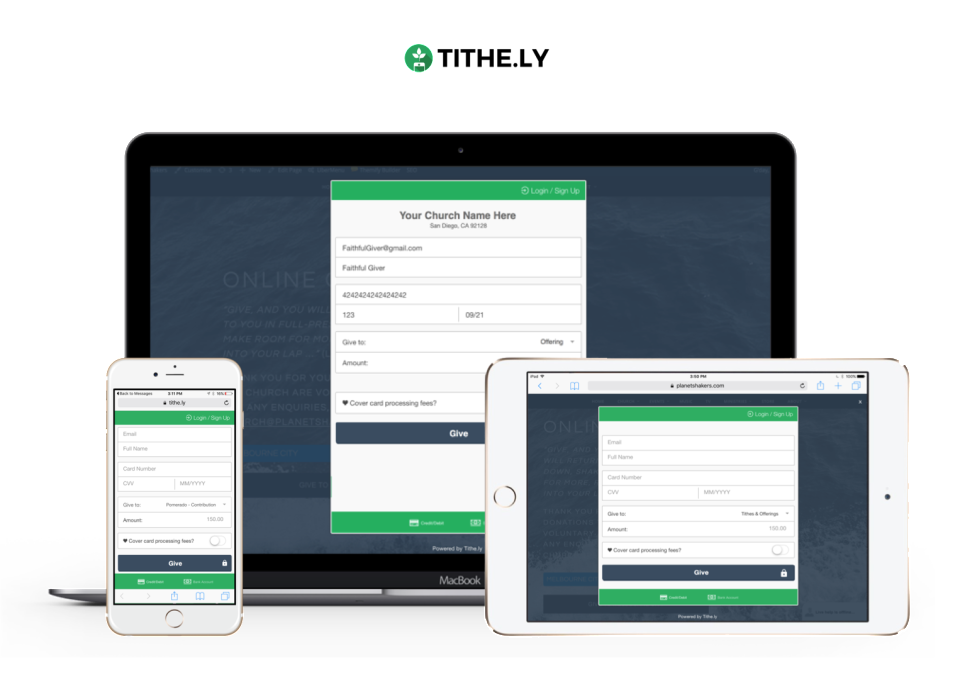 Tithe.ly Software - 1