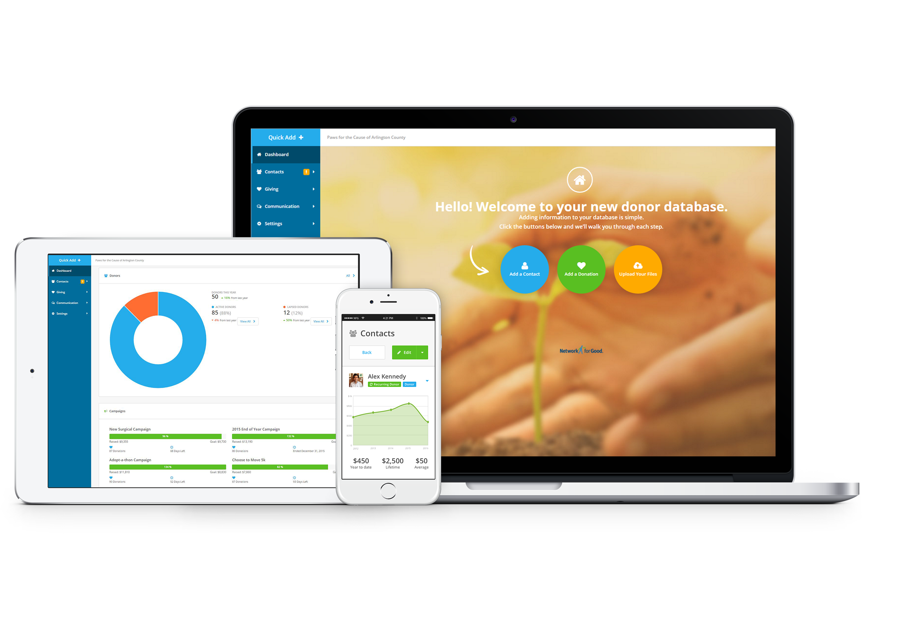 Bonterra Guided Fundraising (formerly Network for Good) Software 2023