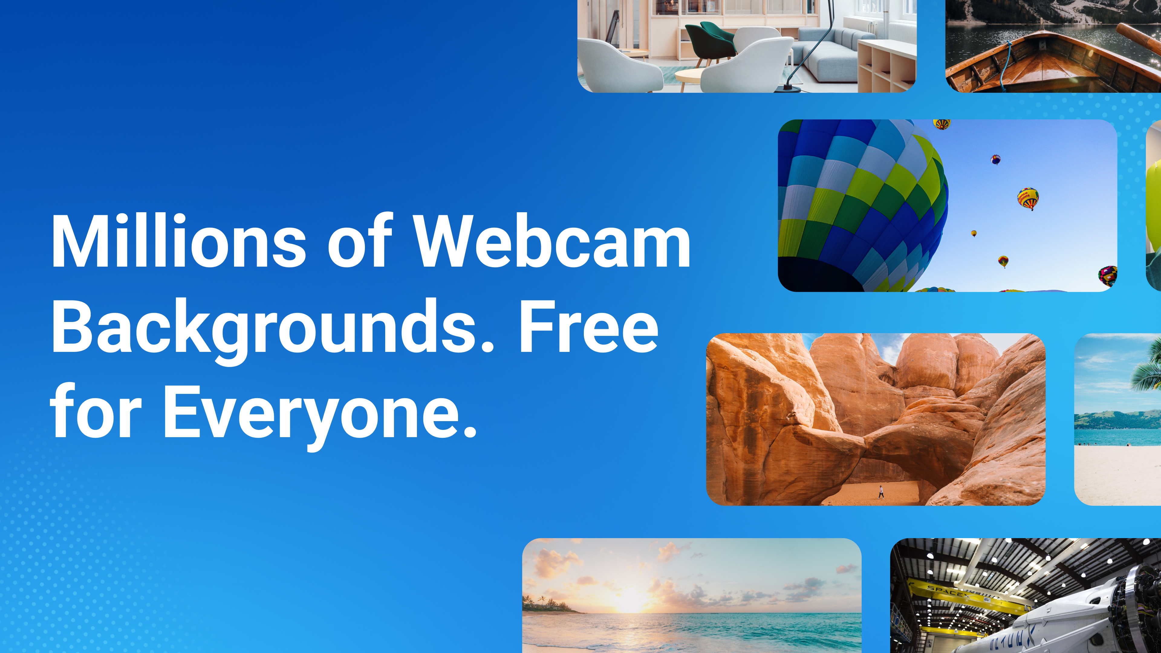 FineCam - Millions of Webcam Backgrounds.