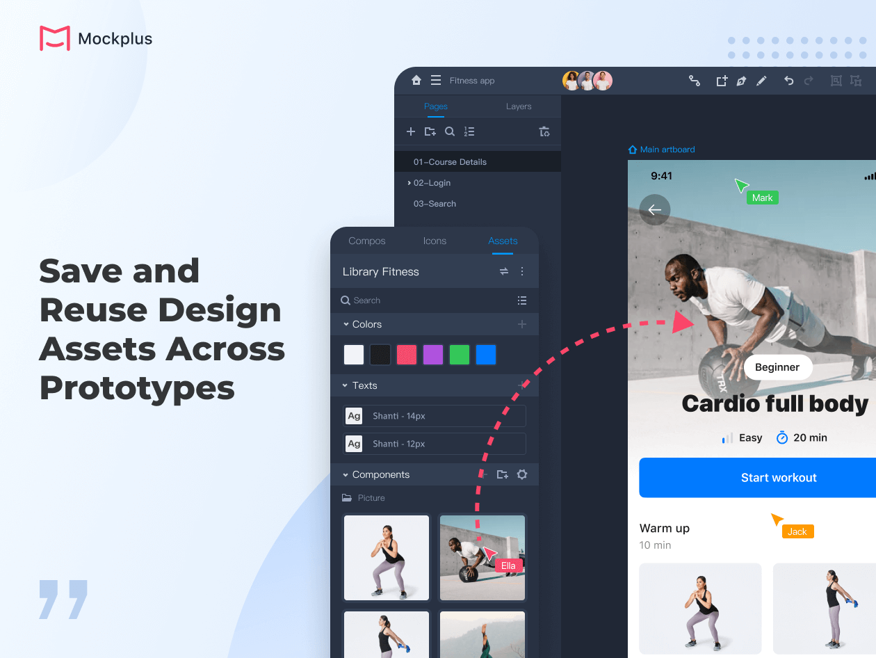 Save and Reuse Design Assets Across Prototypes