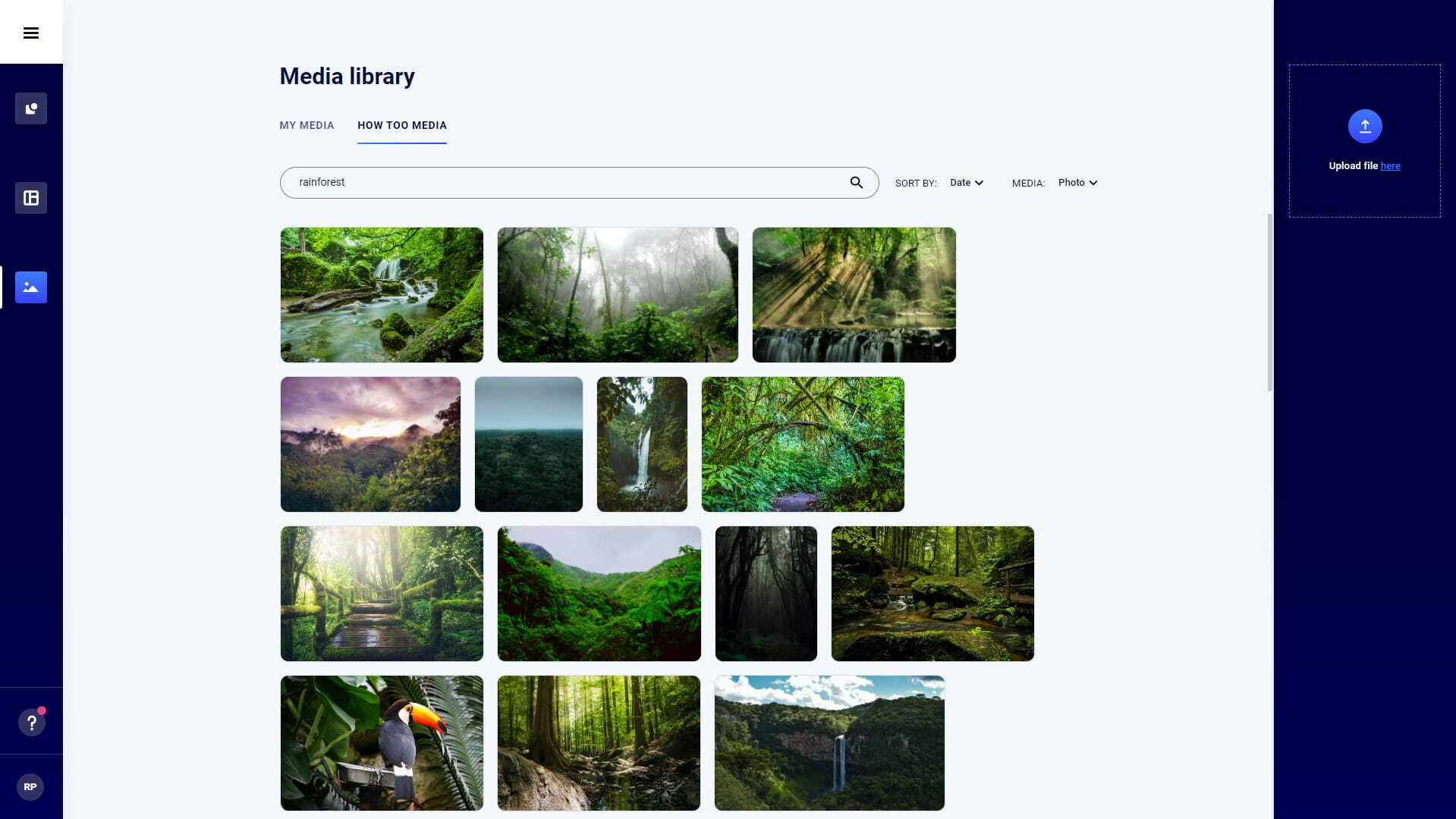 HowToo Software - Tap into a wealth of high-quality images and assets to take your course to the next level.