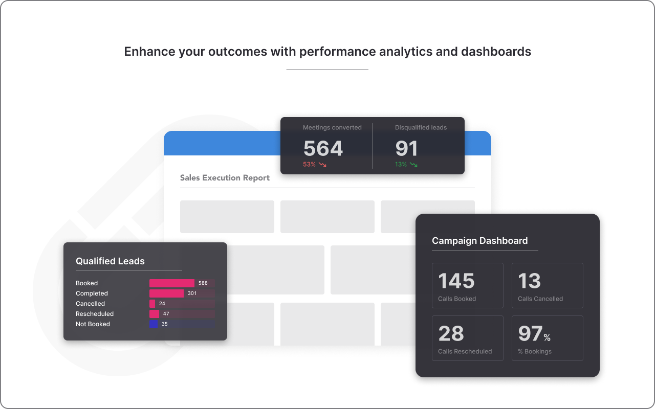 Track displays all the key stats on one dashboard in real-time.