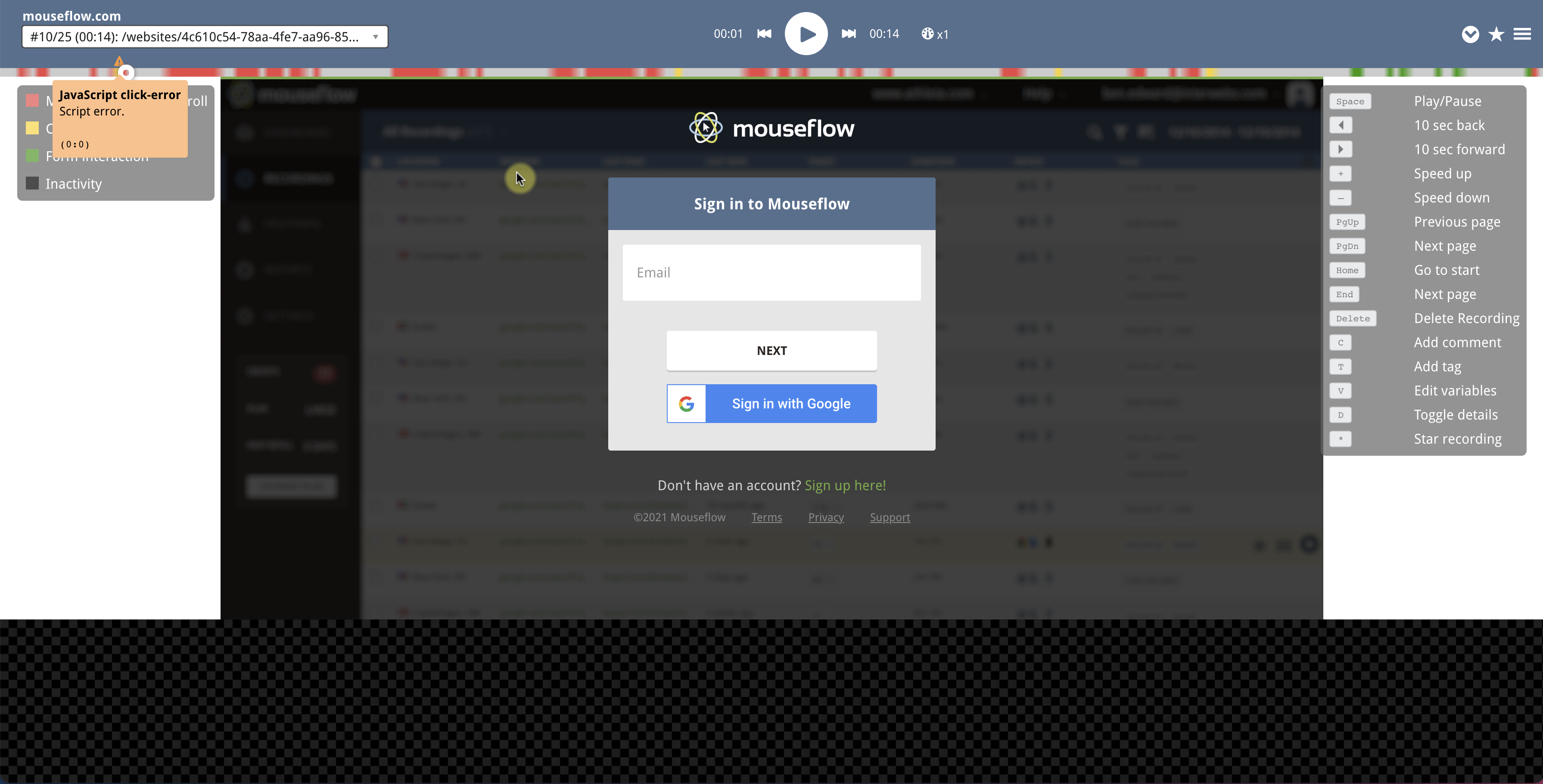 Mouseflow Software - 5