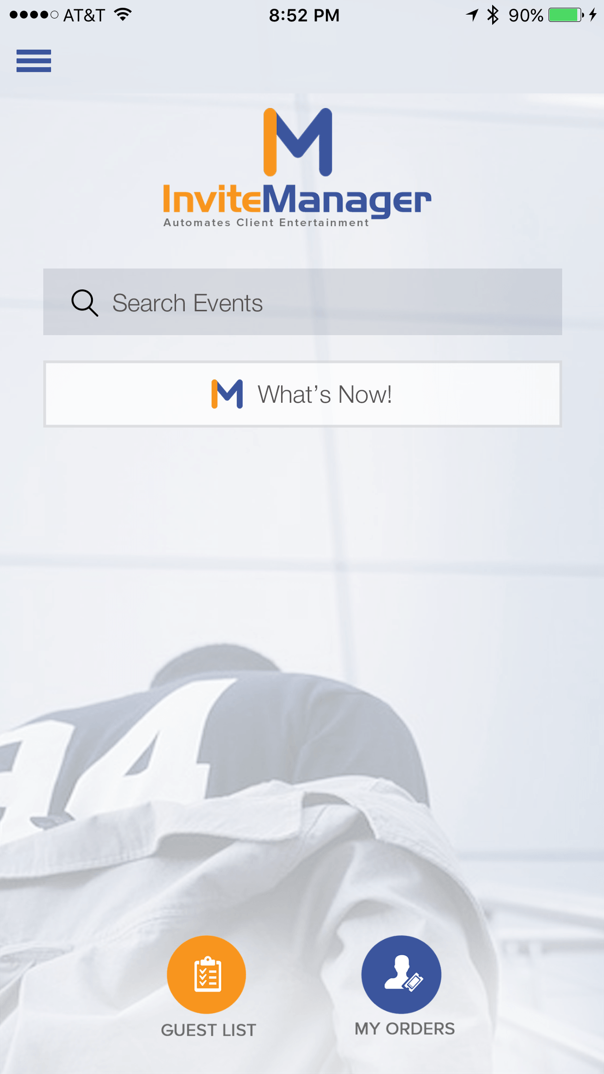 InviteManager screenshot