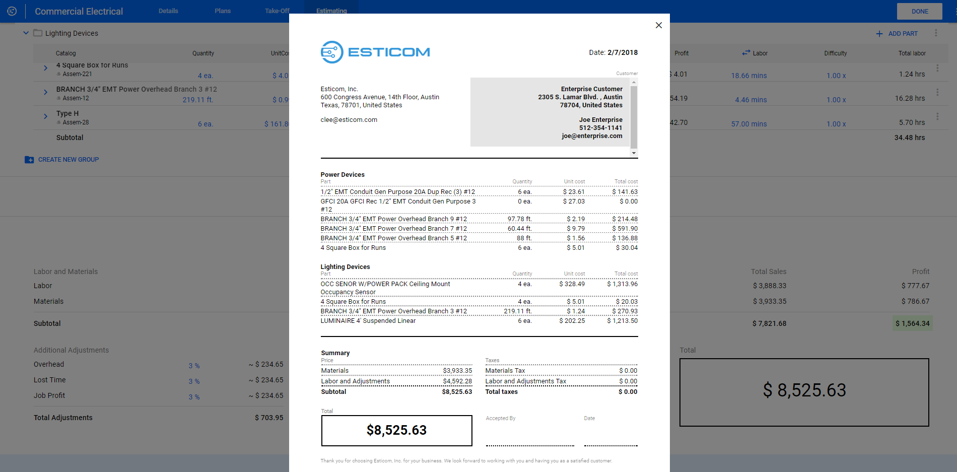 Procore Estimating Tarif, Abonnement, Avis | GetApp Canada 2024