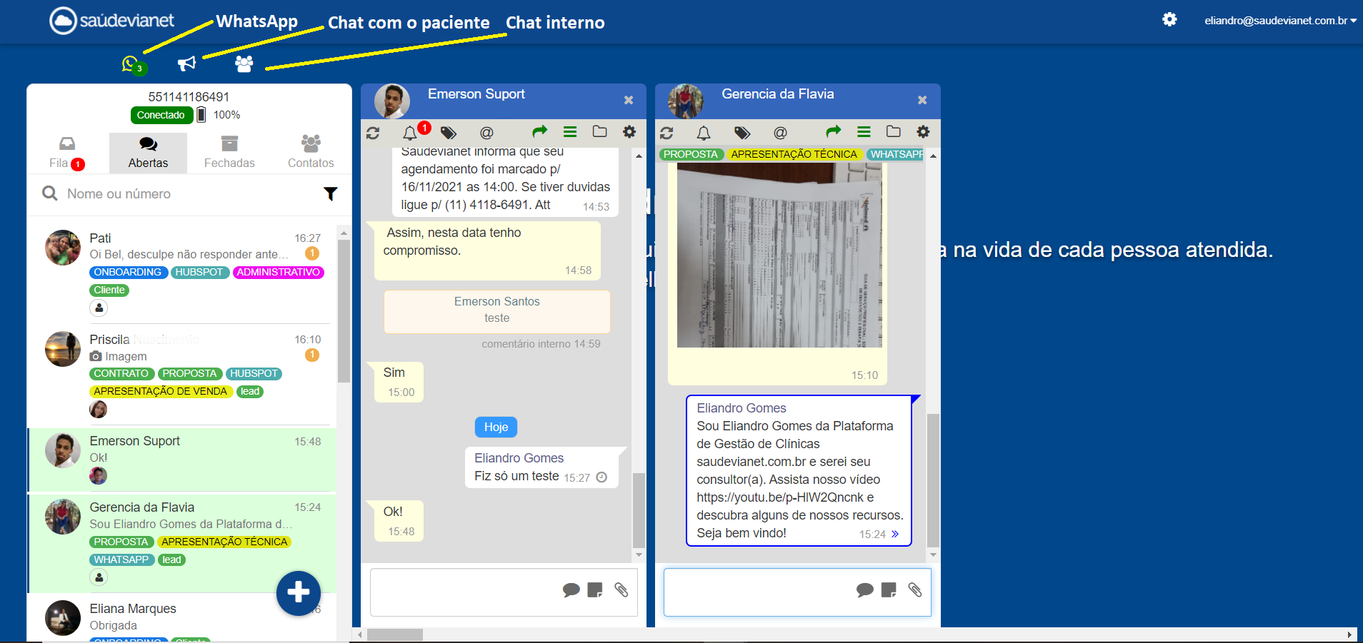 Saúde Vianet Software - 2