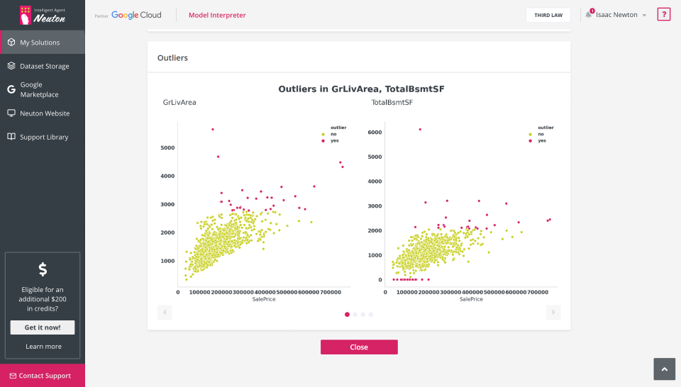 Neuton AutoML exploratory data analysis