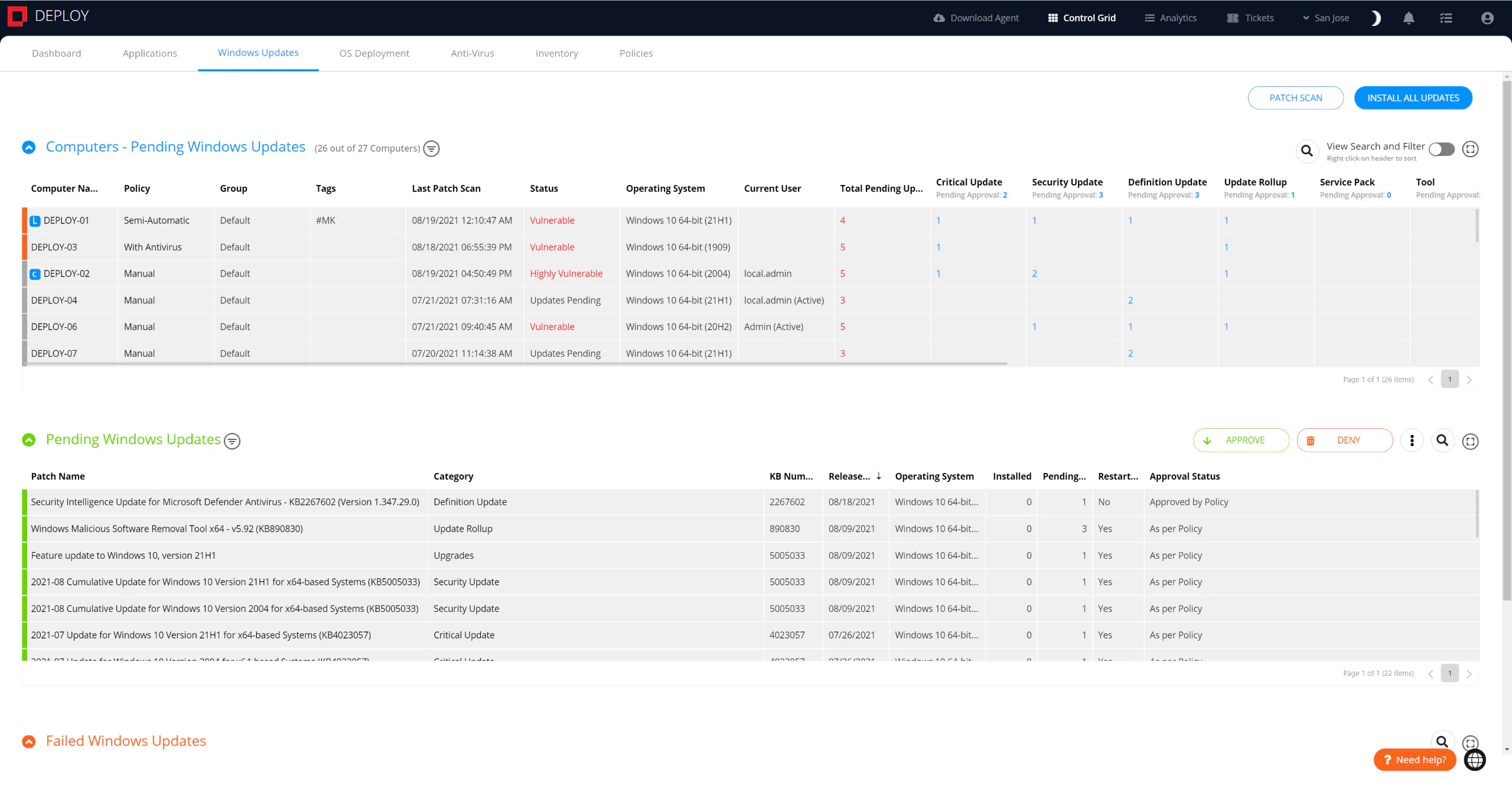 Faronics Interface Faronics Deploy - Avis, notes, prix et abonnements - Capterra France 2026