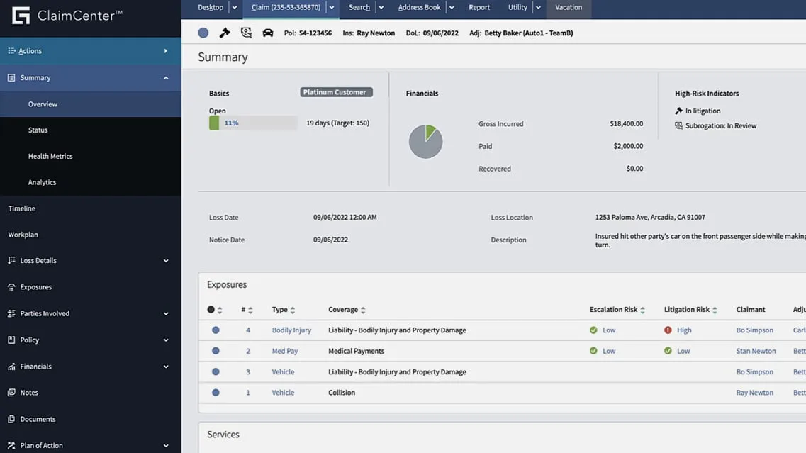 Guidewire ClaimCenter Price, Features, Reviews & Ratings - Capterra India