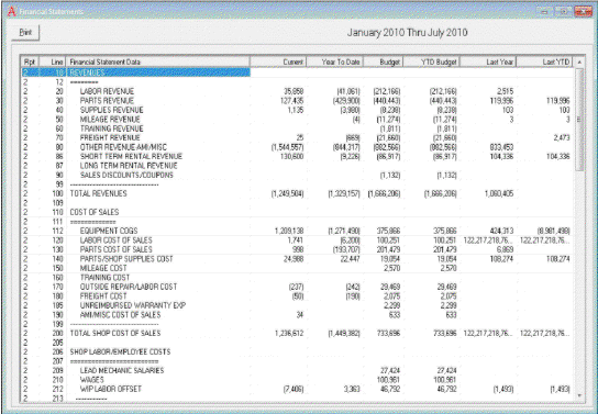 Next for Windows Software - Financial statements