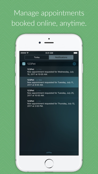 Manage appointments booked online