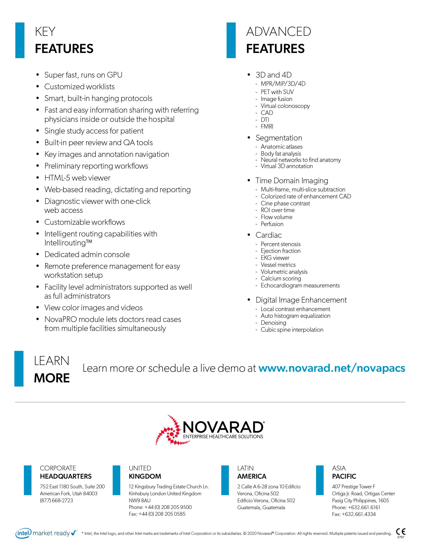 NovaPACS Software - 4