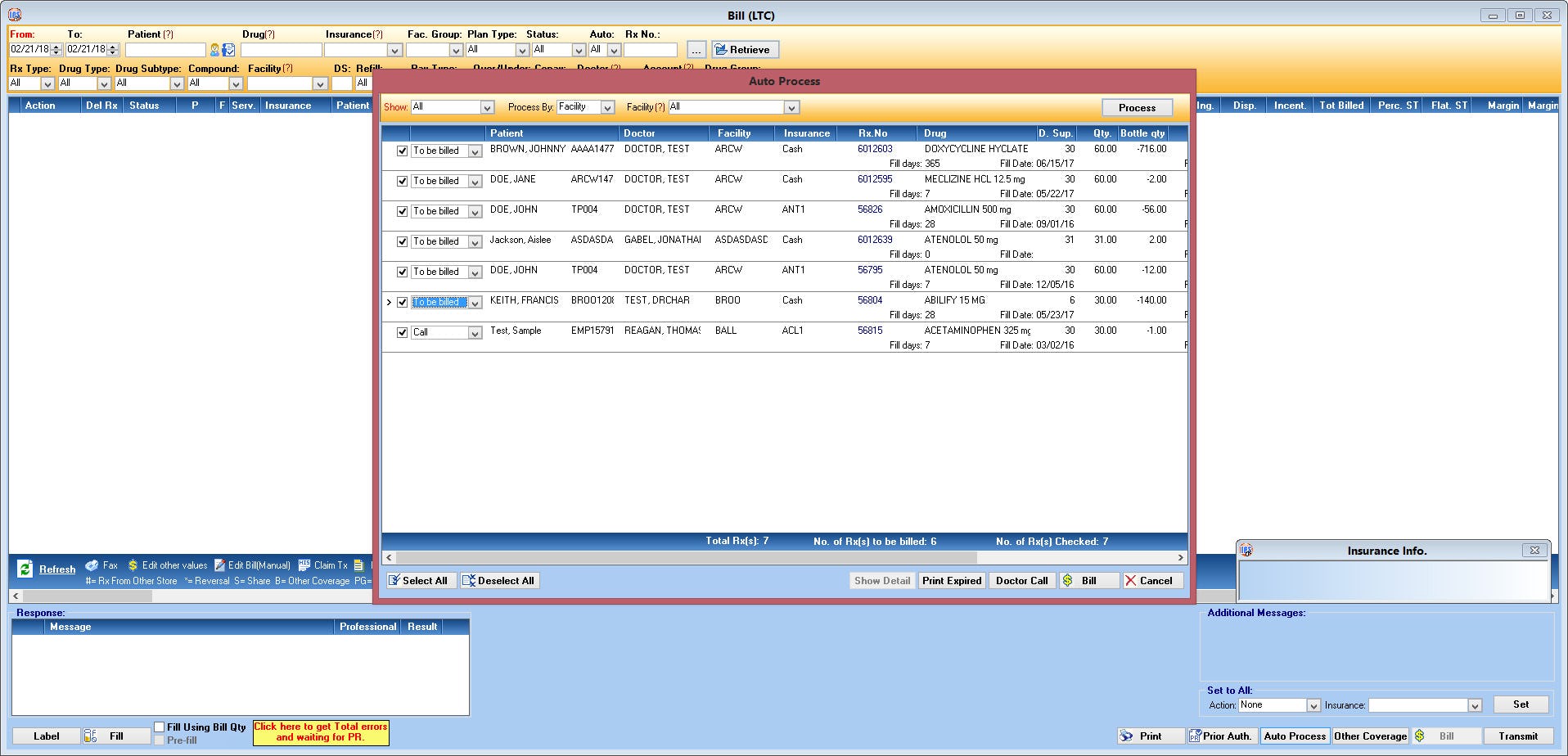 SRx Software - Cycle Fill Management