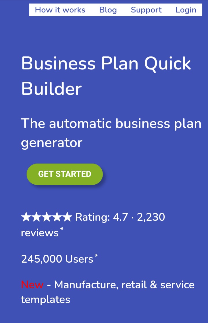 best free business plan builder review