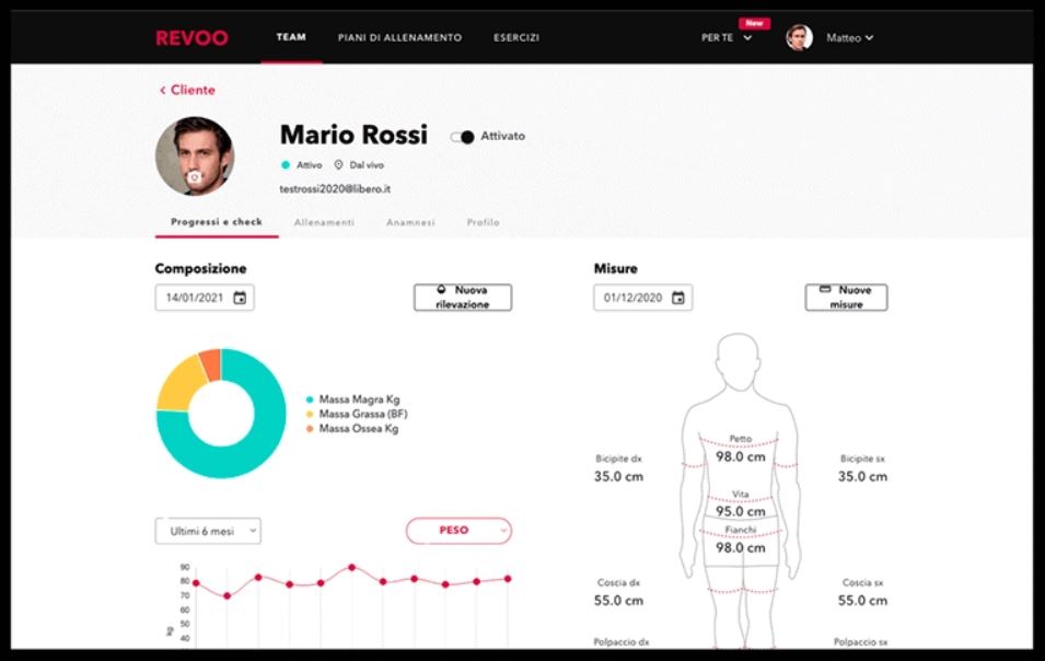 Revoo screenshot: Revoo progress tracking