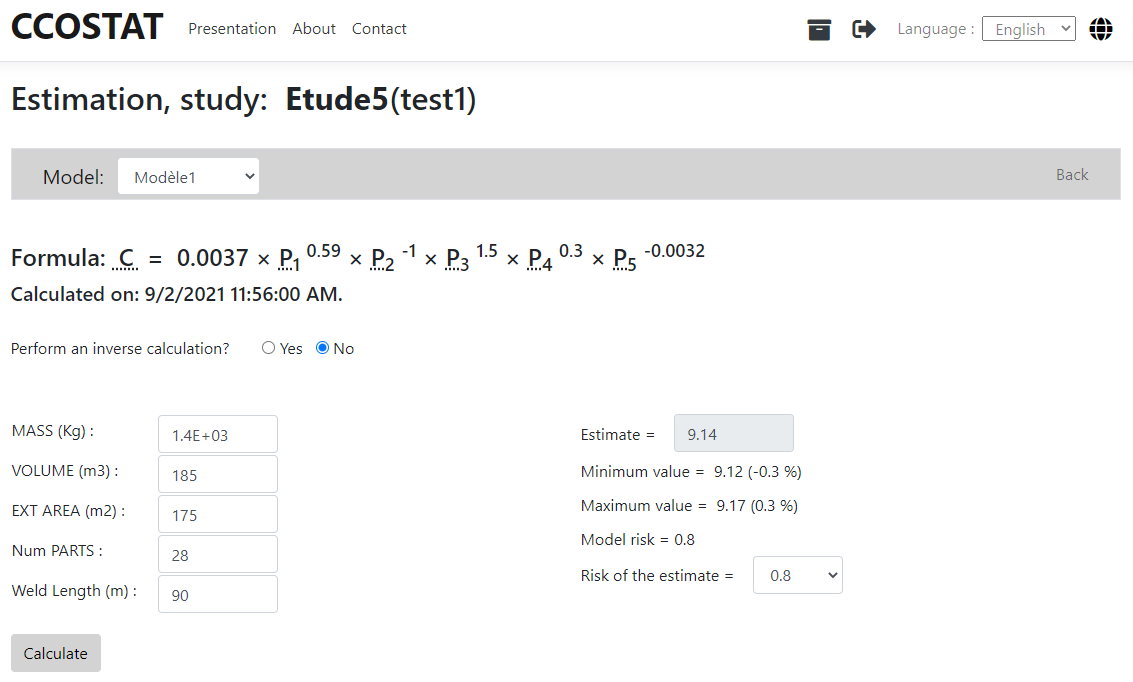 CCOSTAT Logiciel - 3