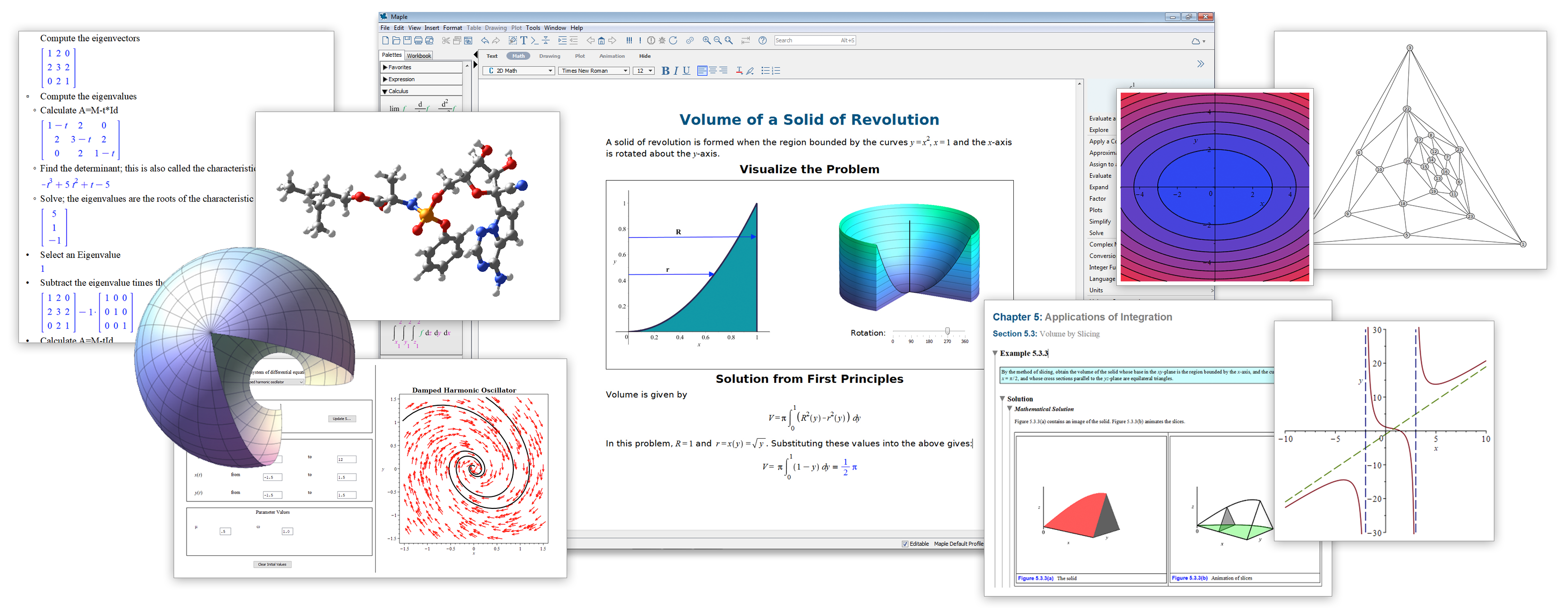 Maple Software - Over 5000 functions covering nearly every area of mathematics.