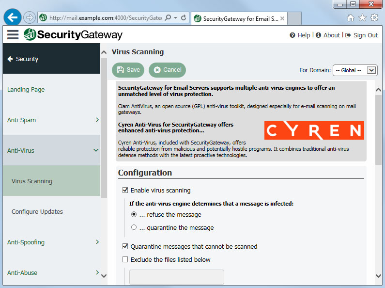 Security Gateway by MDaemon Software - 2
