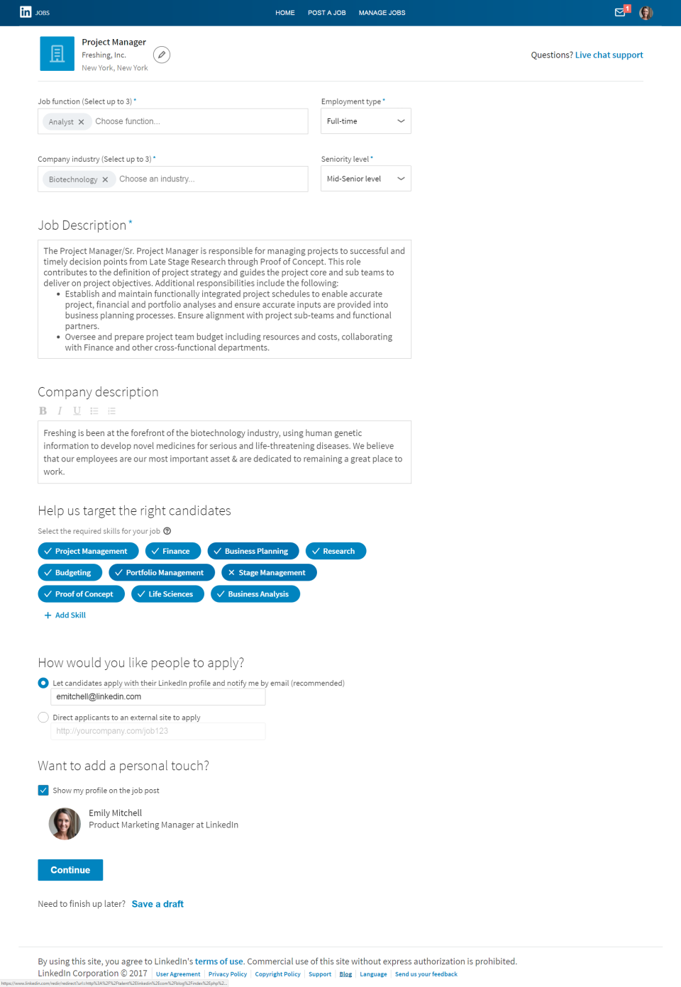 LinkedIn Jobs Software - 2