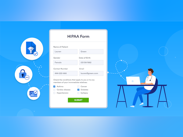 Jotform Software - Jotform provides HIPAA-compliant forms and a business associate agreement (BAA) so your organization can collect health information safely and securely.