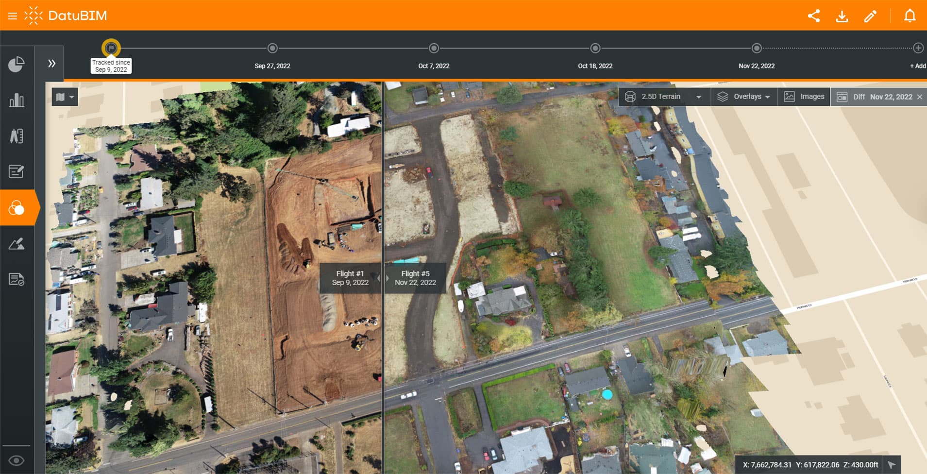 Manage and monitor site operations efficiently with photogrammetry and drone mapping software