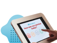 Kangaroo Software - Customer Experience Kiosk: Measure customer satisfaction with the smiley face survey. Learn in real-time what's working and what's not. Find out which day-parts are underperforming and more!