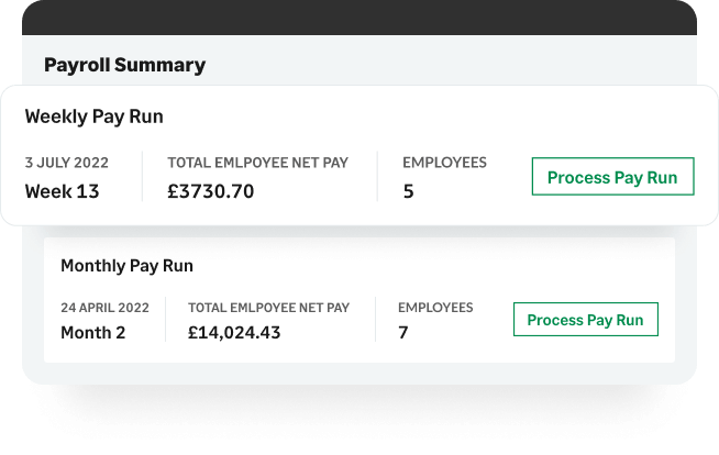 Sage Business Cloud Payroll Software - Payroll Run Pay Completed